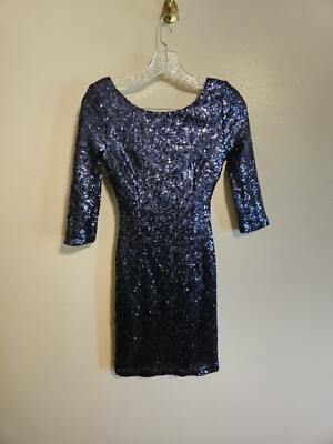 Lulus Womens Sequin Mini Dress Navy Blue Size XS | eBay Lulus Womens Sequin Mini Dress Navy Blue Size XS | eBay