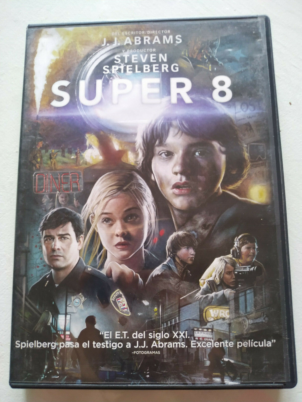 Super 8 J J Abrams Steven Spielberg - DVD Spanish English Region 2 Am