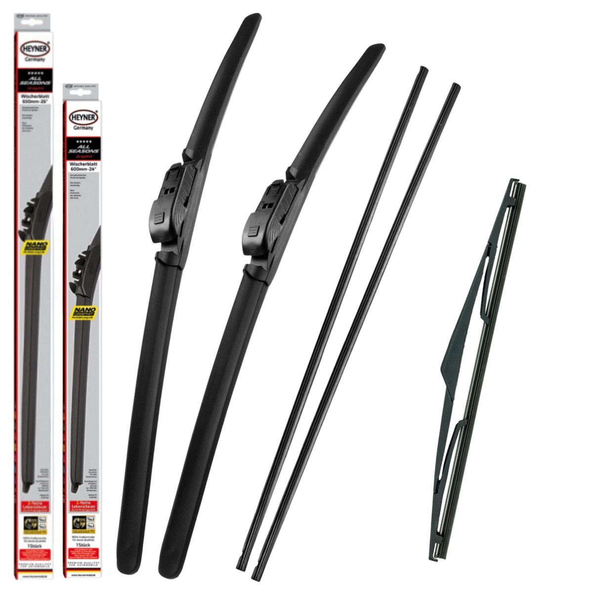 Front wiper blades Citroën C3 Picasso, C-Elysee, DS 3
