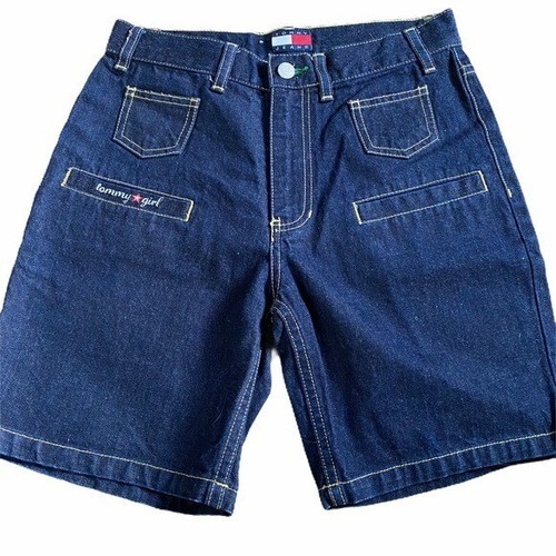 Tommy Hilfiger vintage spell out denim shorts 3