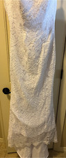 New Mermaid Sweetheart Lace Wedding Dress (US 6)