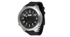 Brand New VESTAL Men's UTL001 Utilitarian Black - Silver Stainless Steel Watch