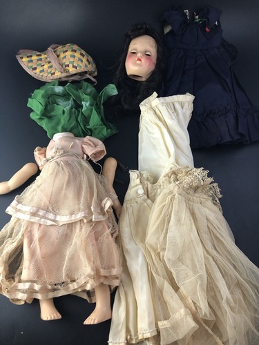 Ideal Toni Doll Magic Nylon Hair Hard Plastic Doll in Box As Is See Pics VH4 - Picture 2 of 10