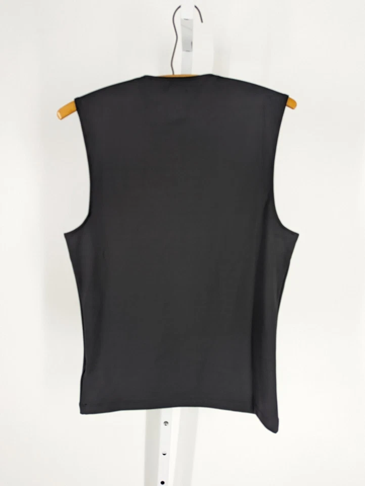 Camiseta deportiva sin mangas YZY Yeezy Gap camiseta negra de neopreno M Kanye West Foto 2 de 4