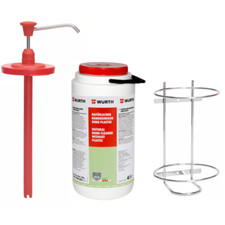 Würth® Hand Cleaner Dispenser System 4000ml (4L) Soap  & Bracket Included - 3pcs