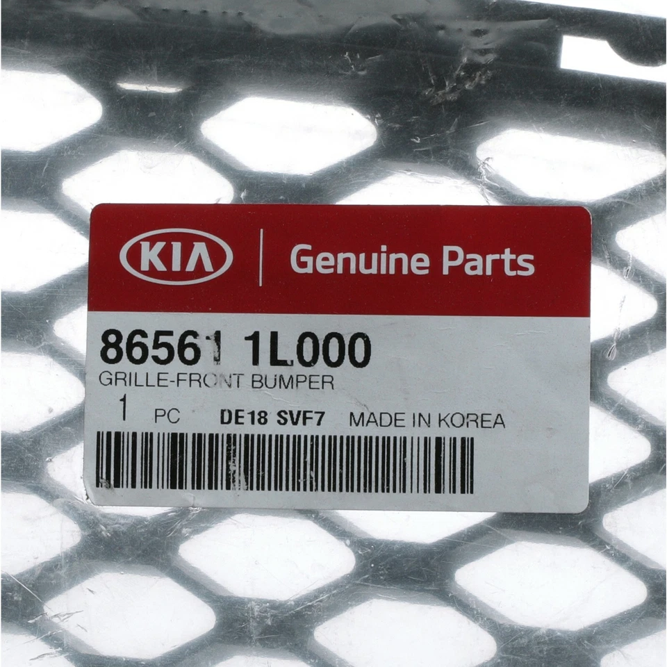 OEM NEW 2007-2009 Kia Spectra Spectra5 Hatchback Grille Front Bumper 86561-1L000 - Imagem 4 de 4