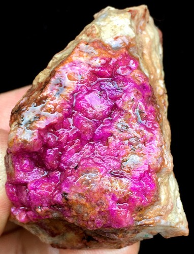 60g Natural Purple&Red Cobalt Calcite Metasomatic Crystal Specimen ip1208 - Bild 7 von 11
