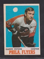1970-71 OPC O PEE CHEE  # 196  GARRY PETERS  EX-MT   INV 3446