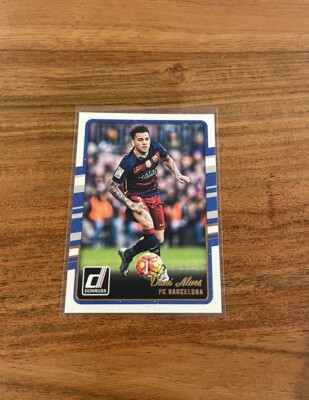 Dani Alves FC Barcelona サインカード 2016-17 Dani Alves FC Barcelona サインカード 2016-17