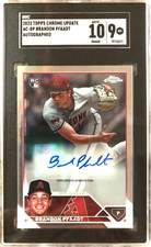 2023 Topps Chrome Update BRANDON PFAADT Rookie Auto RC SGC 9/Auto 10 MINT