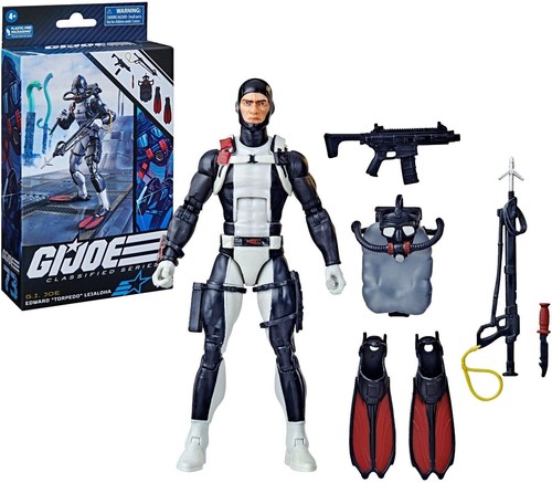 G.I. Joe Classified Series #073 Torpedo – Figurine Loose Hasbro