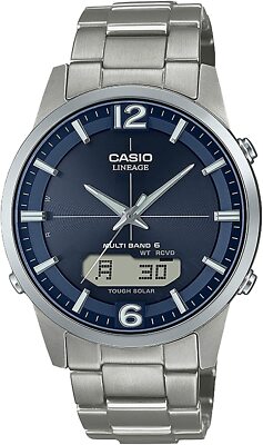Casio Lineage LCW-M170TD-2AJF Solar Radio Titanium Blue Dial Watch