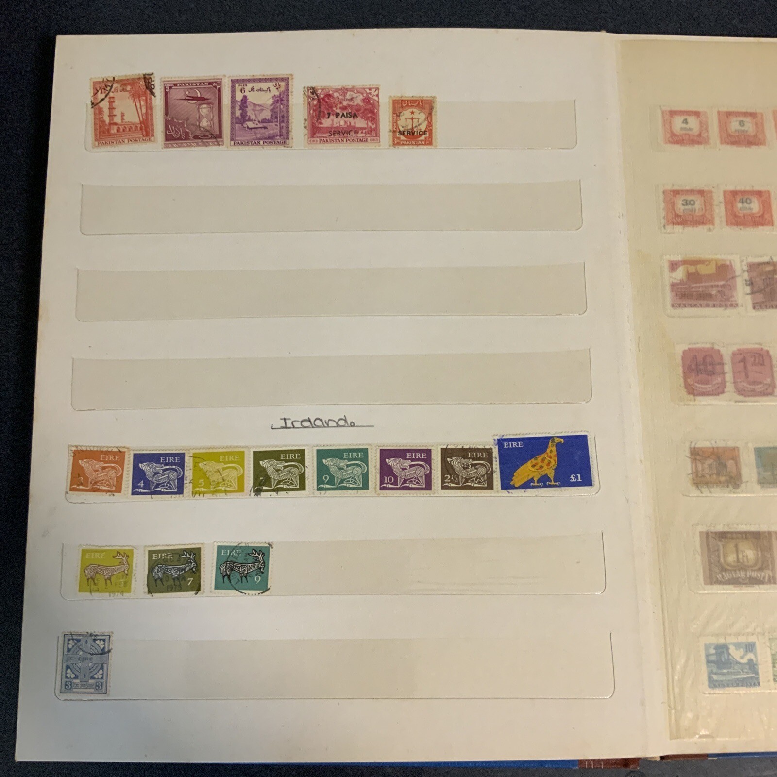 Stamp Album Book & Vintage Stamps eBay