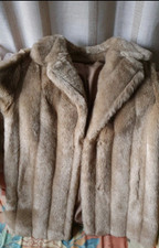 Astraka Vintage Faux Fur Coat