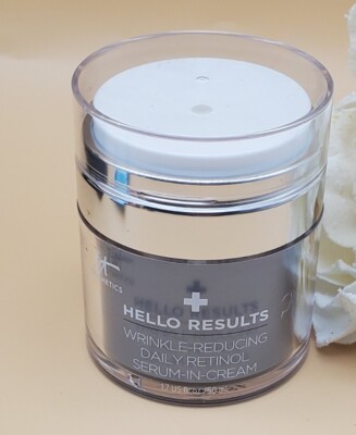 It Cosmetics Hello Results Wrinkle Reducing Daily Retinol Serum-in-Cream 1.7 fl 