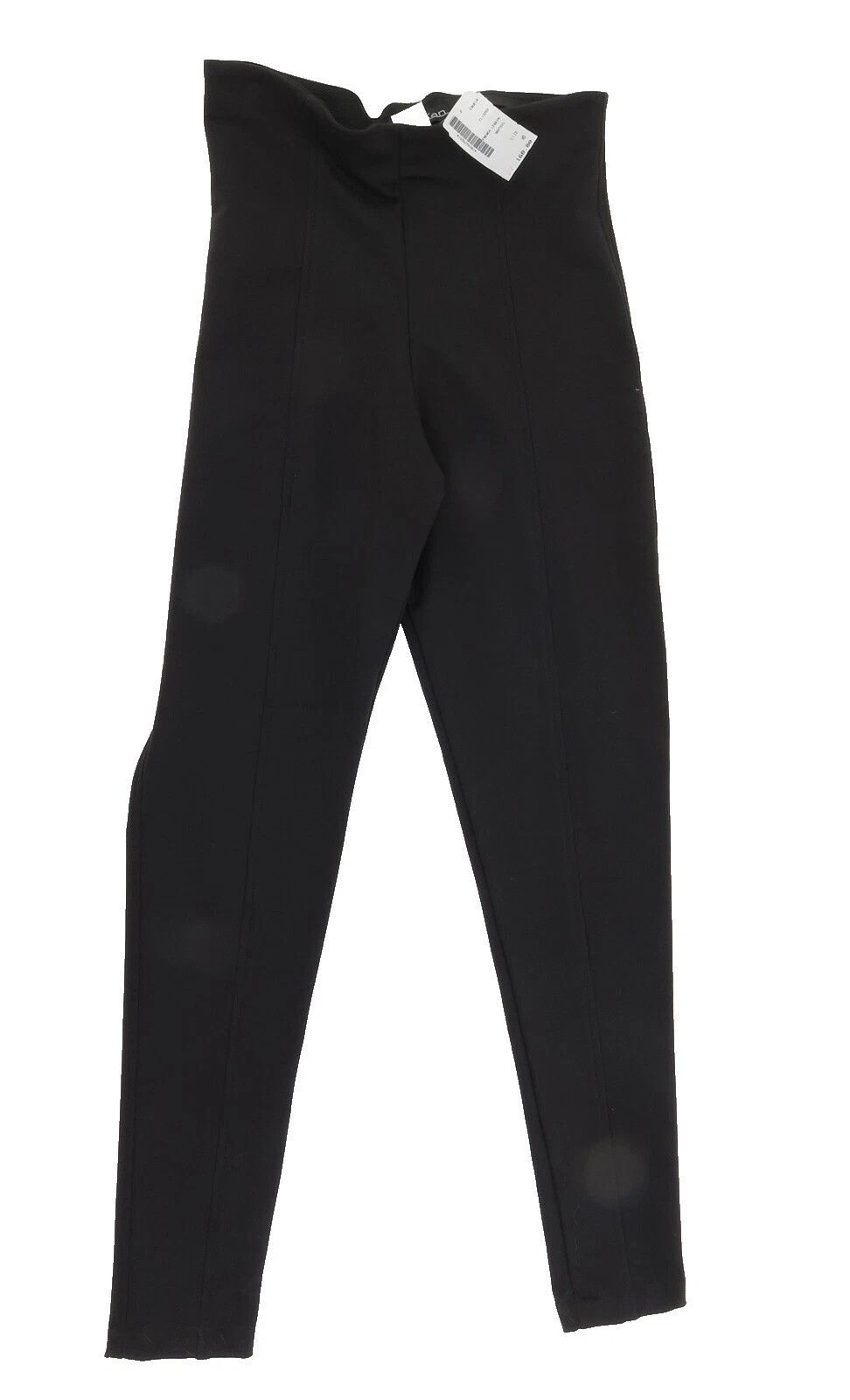 Pantalones de Tamaño Regular Equestrian Negro para Mujeres