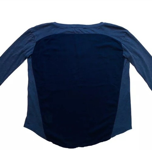 Camisa Top Velvet by Graham and Spencer - Para Mujer Adolescente Azul Cuello en V - Talla: XS - Imagen 2 de 3
