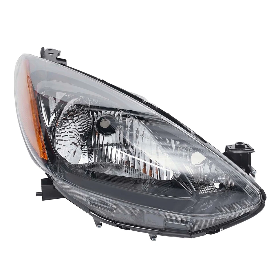 Halogen Headlight For 2011-2014 Mazda 2 Hatchback 4-Door 1.5L Front, Right - Image 4 of 4