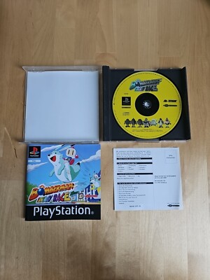 PLAYSTATION 1 PS1 Bomberman Fantasy Race + Anleitung