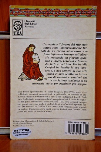 Libro di "Ellis Peters" Ed. TEA da Collezione Originale - Photo 31/73