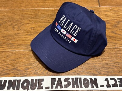 【本物保証 /関税・送料無料】PALACE x Gap Flag 6-Panel Palace x Gap Flag 6-Panel Baseball Cap Navy Blue P Hat