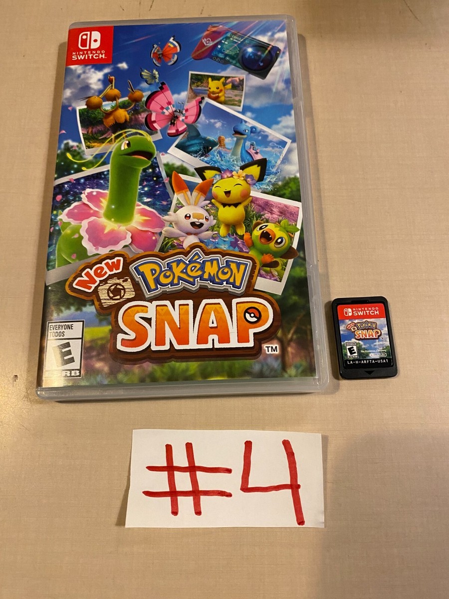 New Pokemon Snap Revision 001 Nintendo Switch/NSW Game COMPLETE ON CART  TESTED