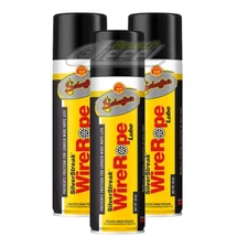 Schaeffer's Oil Silver Streak Wire Rope Lubricant 16 oz (3 cans) #199