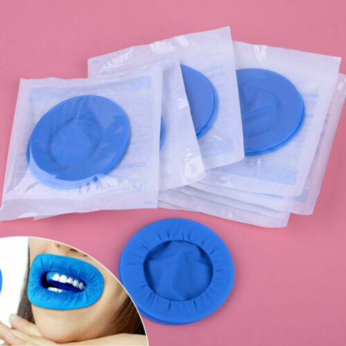 10 pezzi denti labbra morbide denti gomma sterile diga guancia retrattore apri bocca - Foto 1 di 10