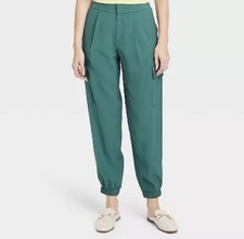 A New Day High-Rise Ankle Jogger Pants size 2 - Teal Cove - Pockets - NEW