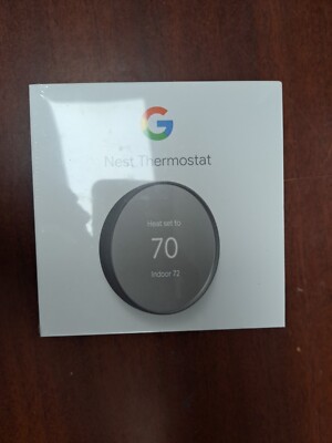 Google Nest Smart Thermostat, Charcoal - GA02081-US
