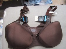 BALI-BROWN-UNDERWIRE- SMOOTHING-FULL COVERAGE BRA-SIZE-40D-NWT- 48