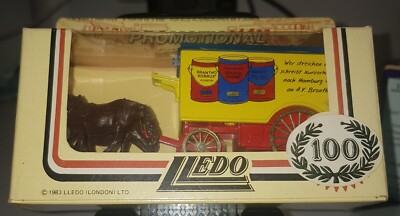 Days Gone DG11 1987 BRANTHO KORRUX HORSE DRAWN REMOVAL VAN mit Figuren OVP