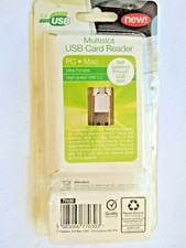 Multislot USB Card Reader - Ultra portable SD, SD-HC, MMC, RS-MMC, Micro SD. 7