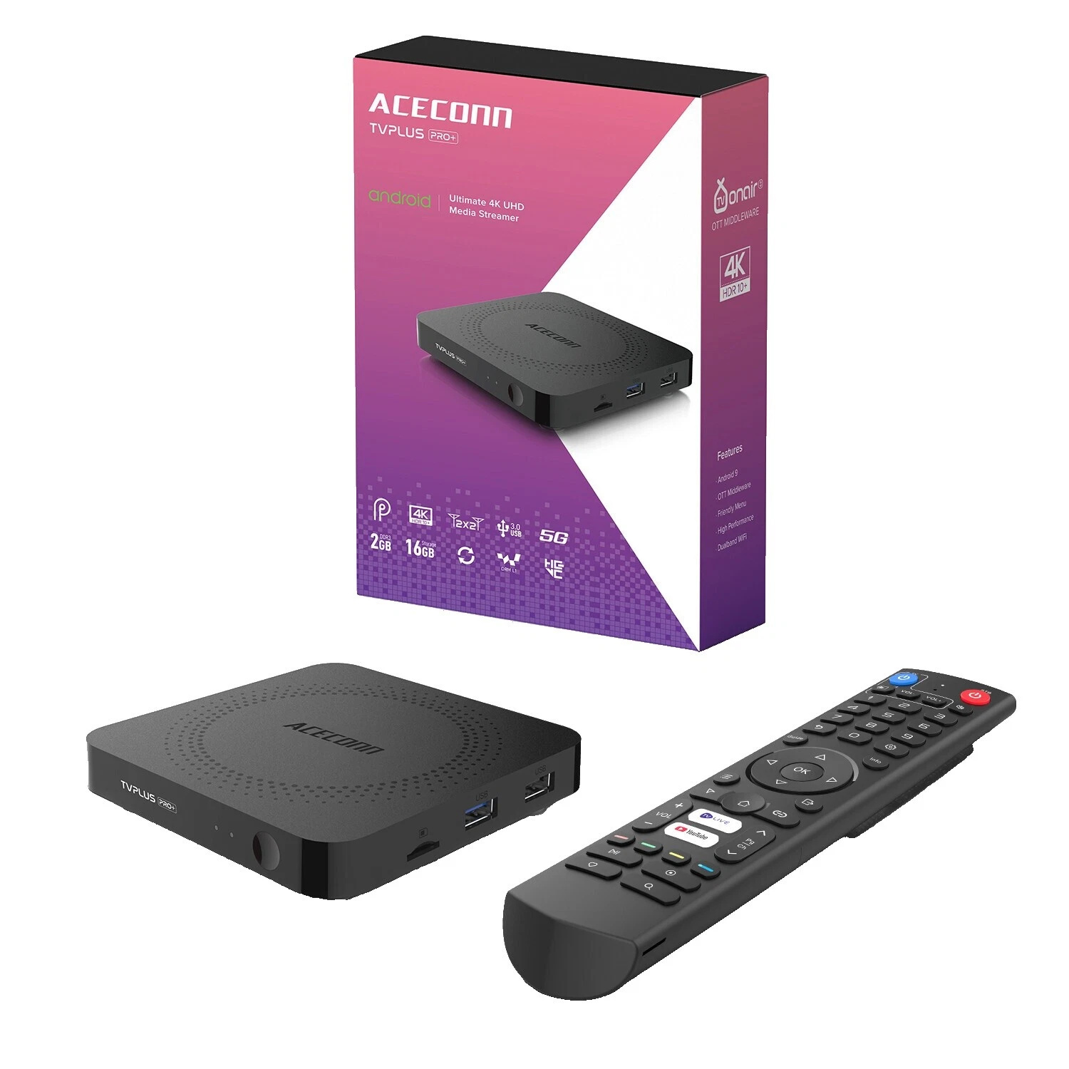 Composite Video RCA Quad Core Media Streamers