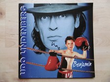 Udo Lindenberg Autogramm signed LP-Cover "Benjamin" Vinyl