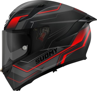 Suomy Speedstar 2 Visual Helm, schwarz/orange, XL (61/62)
