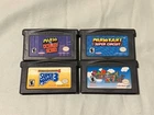 4 GBA Mario Games - Mario Kart Super Circuit, vs. Donkey Kong, Super Mario Bros.