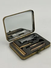 Rare American Express Miniature Traveling Pocket Safety Razor Mountable Set