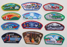 2010 - BSA USA - National Scout Jamboree Badges / Patches x 12 - JSP  - Set 3