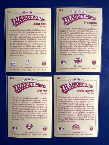 1994 Donruss Diamond Kings-10% OFF-Combine SHIP - Picture 4 of 14