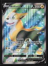 Carta Pokemon Holo Boltund V 181/192 Scontro Ribelle Ultra Rara