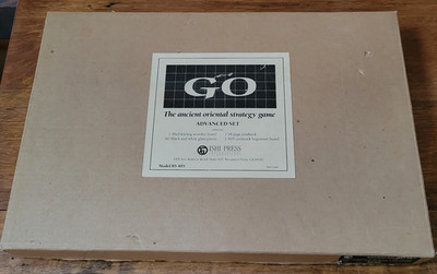 ''GO'' Ancient Oriental Strategy Game ADVANCED SET - ISHI Press -NEVER PLAYED