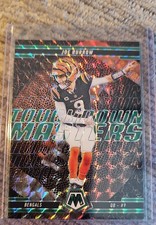 2025 Panini Mosaic - Touchdown Masters Joe Burrow #3 Green Mosaic Prizm