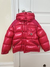 Moncler Karakorum 2 Puffer Jacket/Vest Girls Pink Size 4