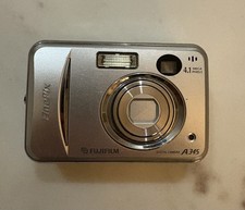 Fujifilm FinePix A345 4.1MP Compact Digital Camera Silver - Parts Only