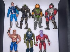 1988 New Adventures He-Man MOTU Figure Lot X7 Heman