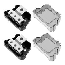 Distribution Block Car Audio, Malictele 3 Way Power Distribution Block 1 x 0/2/4