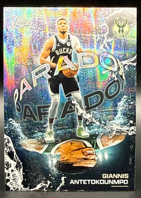 2025-26 Topps Chrome Giannis Antetokounmpo Paradox #PX-10 SP