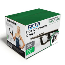 Oris Anhängerkupplung abnehmbar & 13poliger E-Satz für Chevrolet Cruze 05.09- NP