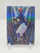 JEREMY RODRIGUEZ 2024 LEAF METAL BLUE PRISMATIC REFRACTOR! #2/35! SP! NY METS!